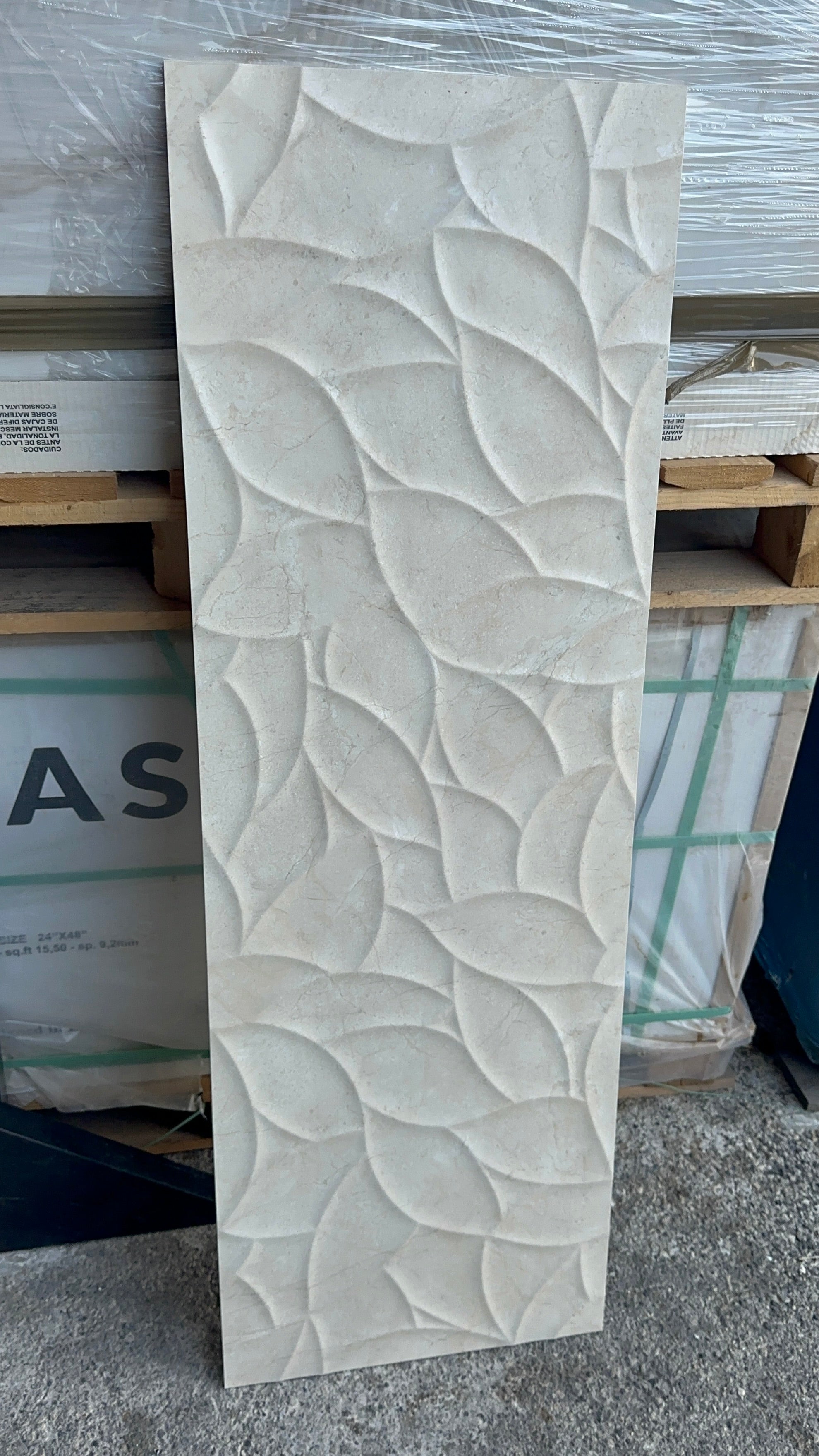 WHITE LEAF 40x120